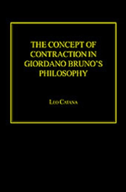 The Concept of Contraction in Giordano Bruno's Philosophy