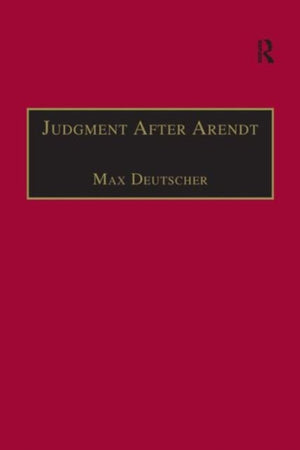 Judgment After Arendt