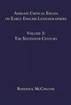 Book cover of: Ashgate Critical Essays on Early English Lexicographers
