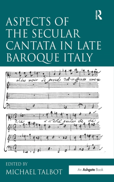 Book cover of: Aspects of the Secular Cantata in Late Baroque Italy