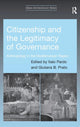 Book cover of: Citizenship and the Legitimacy of Governance. By: Italo Pardo