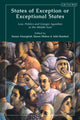 Book cover of: States of Exception or Exceptional States. By: Simon Mabon