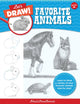 Book cover of: Let's Draw Favorite Animals. By: How2DrawAnimals