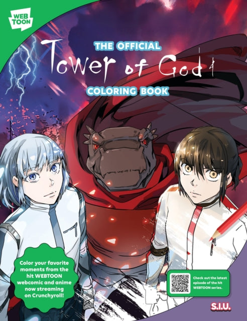 Book cover of: Official Tower of God Coloring Book. By: SIU