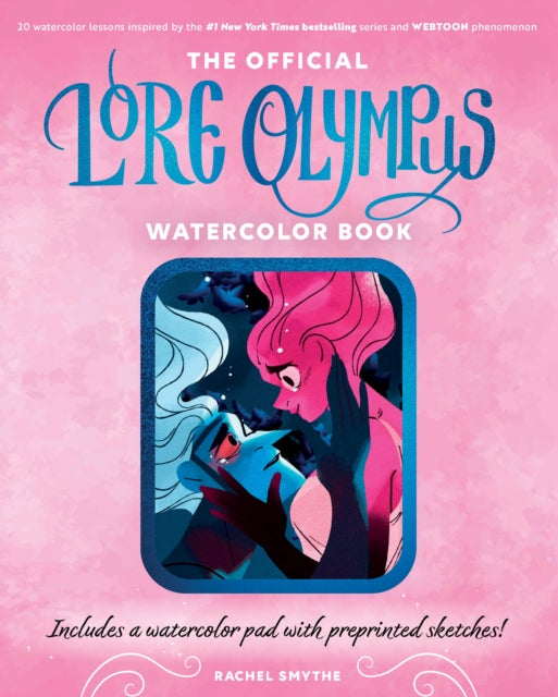 Book cover of: Official Lore Olympus Watercolor Book
