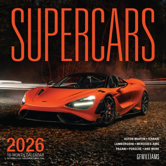 Book cover of: Supercars 2026