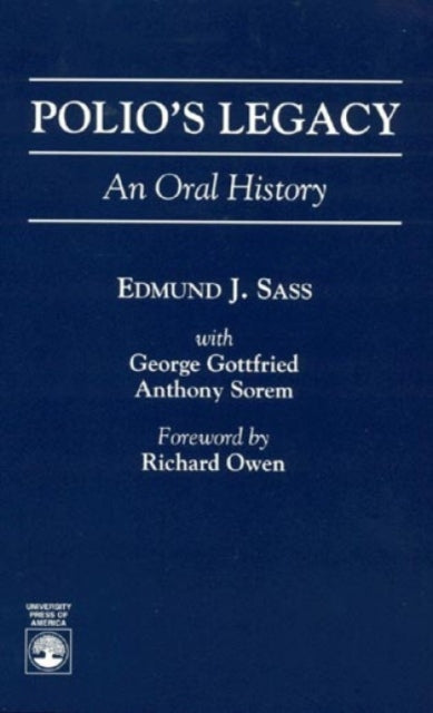 Book cover of: Polio's Legacy
