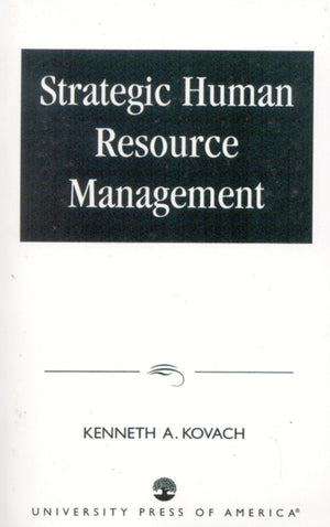 Strategic Human Resource Management