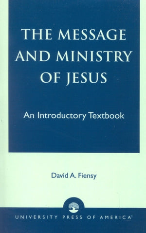 Message and Ministry of Jesus