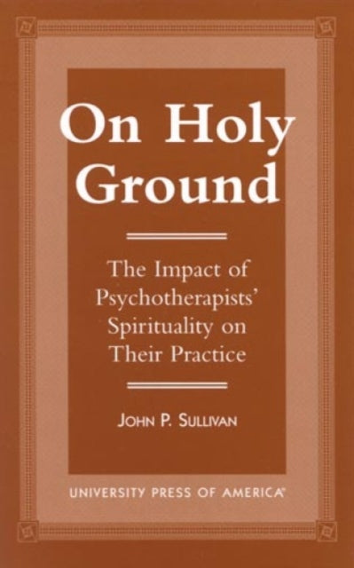 Book cover of: On Holy Ground