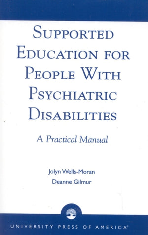 Supported Education for People with Psychiatric Disabilities
