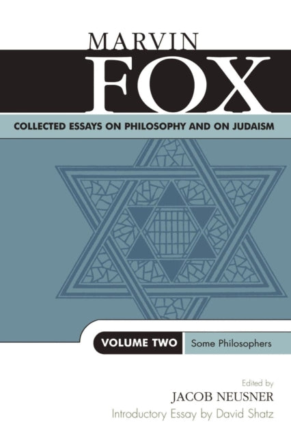 Book cover of: Collected Essays on Philosophy and on Judaism. By: Fox Marvin