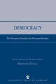 Book cover of: Democracy. By: Maryann Zihala