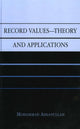 Book cover of: Record Values Theory and Applications. By: Mohammad Ahsanullah