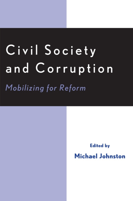 Book cover of: Civil Society and Corruption. By: John Brademas