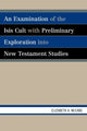 Book cover of: Examination of the Isis Cult with Preliminary Exploration into New Testament Studies. By: Elizabeth A. McCabe