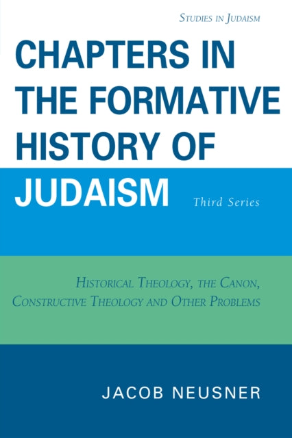 Book cover of: Chapters in the Formative History of Judaism. By: Jacob Neusner