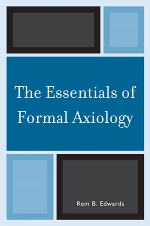 Essentials of Formal Axiology