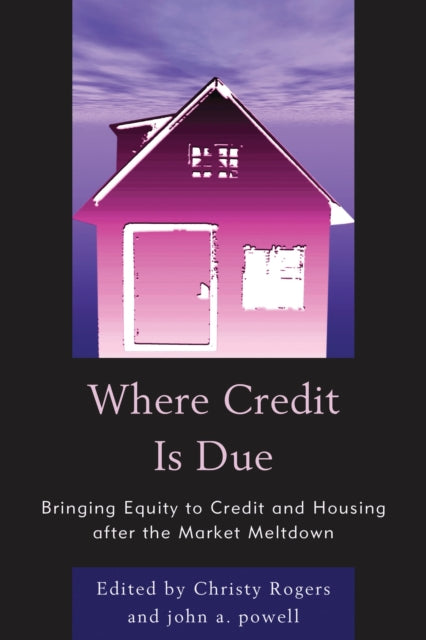 Book cover of: Where Credit is Due. By: Christy Rogers