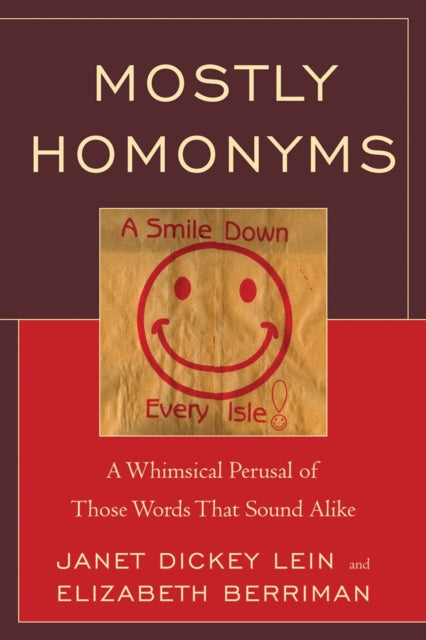 Book cover of: Mostly Homonyms