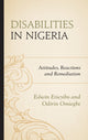 Book cover of: Disabilities in Nigeria. By: Edwin Etieyibo