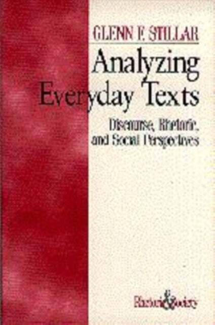 Book cover of: Analyzing Everyday Texts