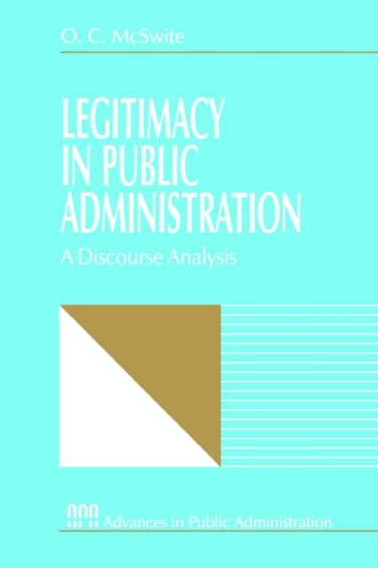 Book cover of: Legitimacy in Public Administration