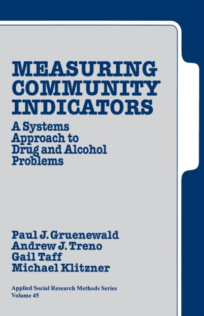 Book cover of: Measuring Community Indicators. By: Paul J. Gruenewald