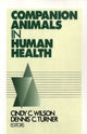 Book cover of: Companion Animals in Human Health