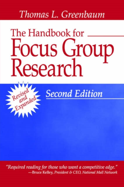 Book cover of: Handbook for Focus Group Research
