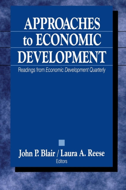 Book cover of: Approaches to Economic Development