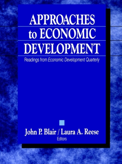 Book cover of: Approaches to Economic Development
