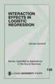 Book cover of: Interaction Effects in Logistic Regression. By: James J. Jaccard