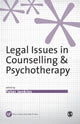 Book cover of: Legal Issues in Counselling & Psychotherapy