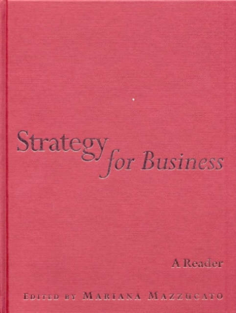Book cover of: Strategy for Business. By: Mariana Mazzucato