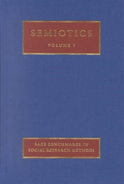 Book cover of: Semiotics