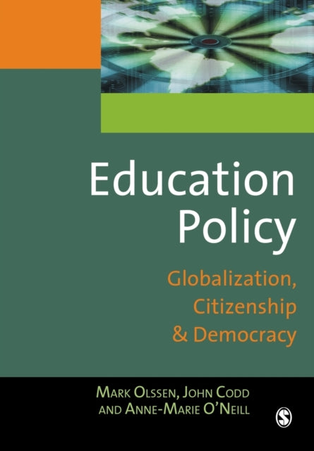 Book cover of: Education Policy. By: Mark Olssen