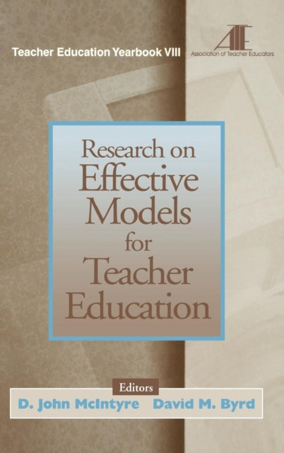 Book cover of: Research on Effective Models for Teacher Education
