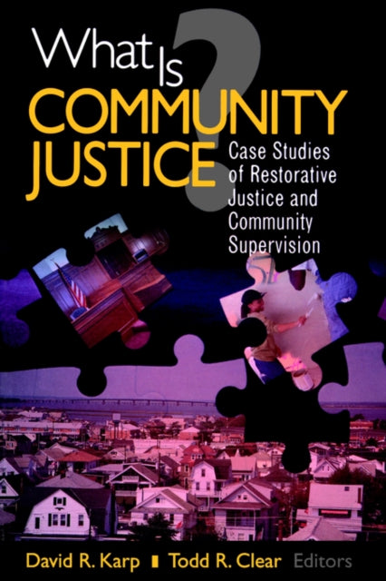 Book cover of: What is Community Justice?