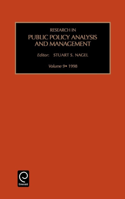 Book cover of: Research in Public Policy Analysis and Management. By: NAGEL