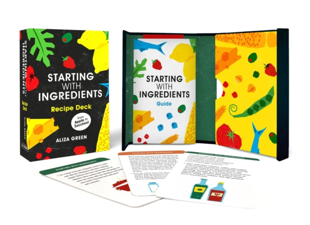 Book cover of: Starting with Ingredients Recipe Deck. By: Aliza Green