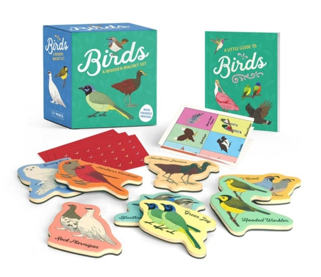 Book cover of: Birds: A Wooden Magnet Set. By: Danielle Belleny