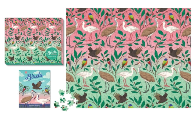 Book cover of: Birds 500-Piece Puzzle. By: Danielle Belleny
