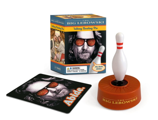 Book cover of: Big Lebowski Talking Bowling Pin. By: Running Press