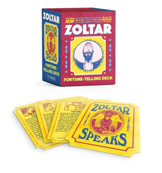 Book cover of: Zoltar Fortune-Telling Deck. By: Sam Stall