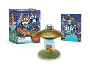 UFO Cat Invasion, With light and sound!