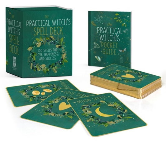 Practical Witch's Spell Deck, 100 Spells for Love, Happiness, and Success 9780762495801 Cerridwen Greenleaf