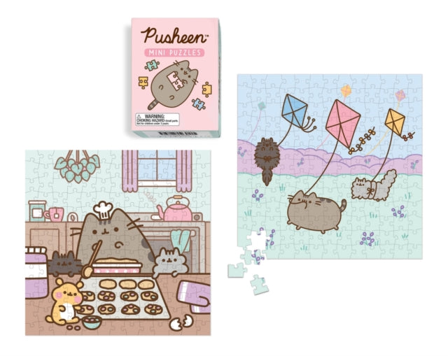 Book cover of: Pusheen Mini Puzzles. By: Claire Belton