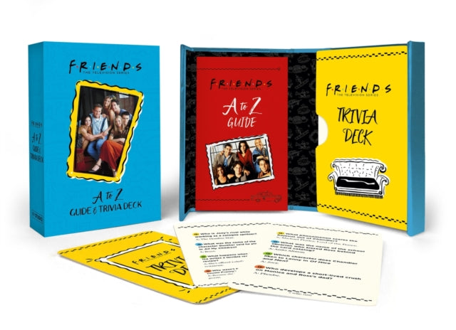 Book cover of: Friends: A to Z Guide and Trivia Deck. By: Michelle Morgan