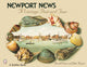 Book cover of: Newport News: A Vintage Postcard Tour. By: Harold N. Cones
